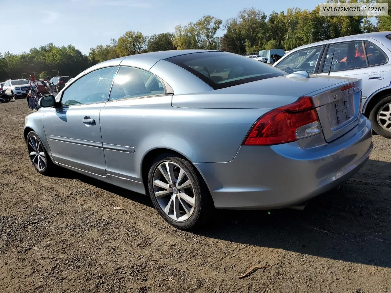 2013 Volvo C70 T5 VIN: YV1672MC7DJ142765 Lot: 71172764