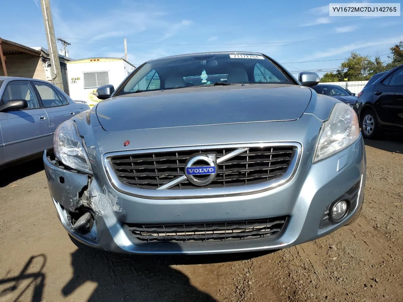 2013 Volvo C70 T5 VIN: YV1672MC7DJ142765 Lot: 71172764