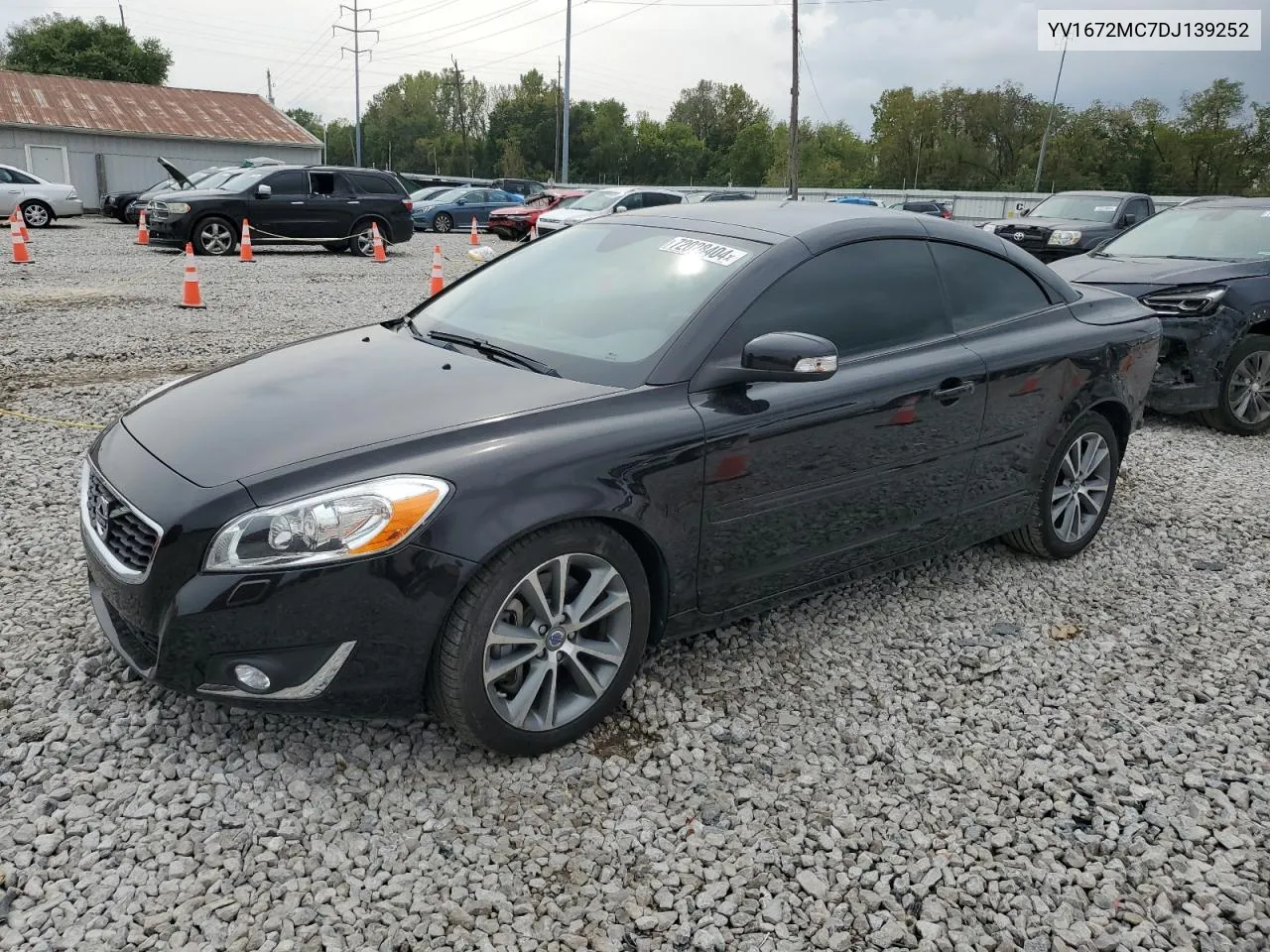 2013 Volvo C70 T5 VIN: YV1672MC7DJ139252 Lot: 72028404