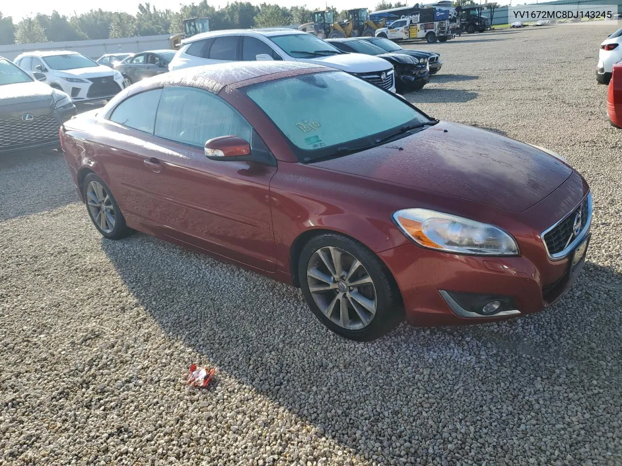 2013 Volvo C70 T5 VIN: YV1672MC8DJ143245 Lot: 74175544