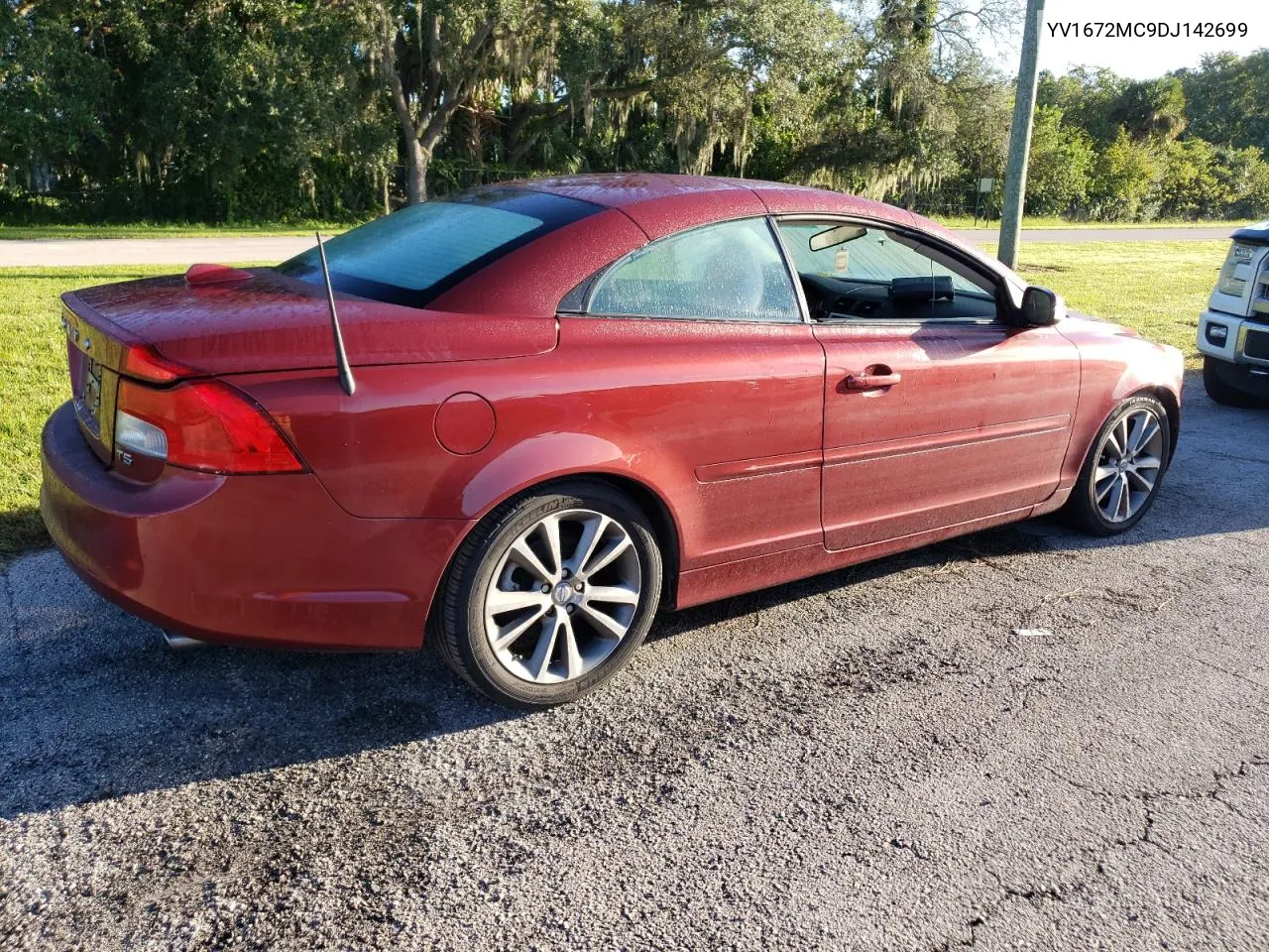 2013 Volvo C70 T5 VIN: YV1672MC9DJ142699 Lot: 74627884