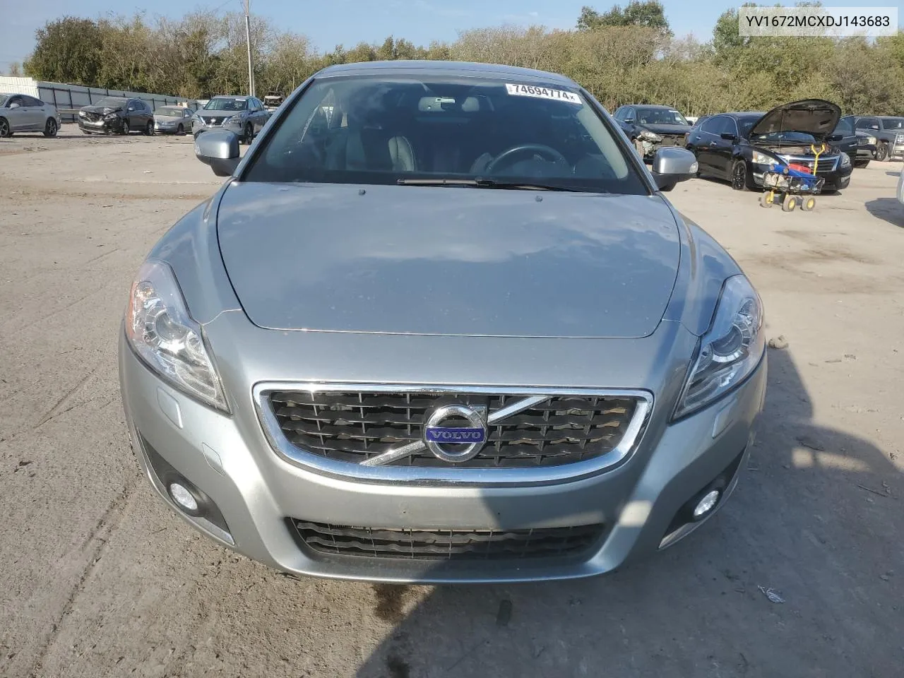 2013 Volvo C70 T5 VIN: YV1672MCXDJ143683 Lot: 74694774