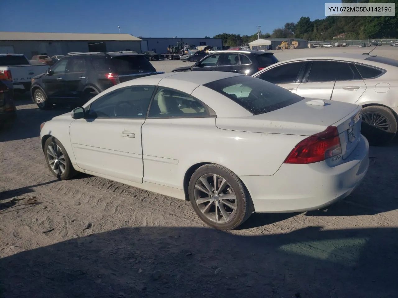 2013 Volvo C70 T5 VIN: YV1672MC5DJ142196 Lot: 75637834