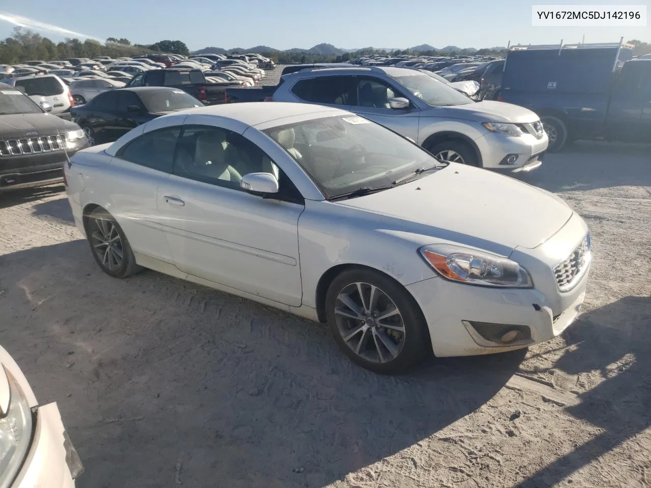 2013 Volvo C70 T5 VIN: YV1672MC5DJ142196 Lot: 75637834