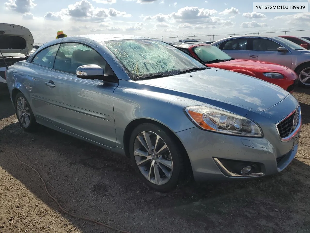 2013 Volvo C70 T5 VIN: YV1672MC1DJ139909 Lot: 78364264