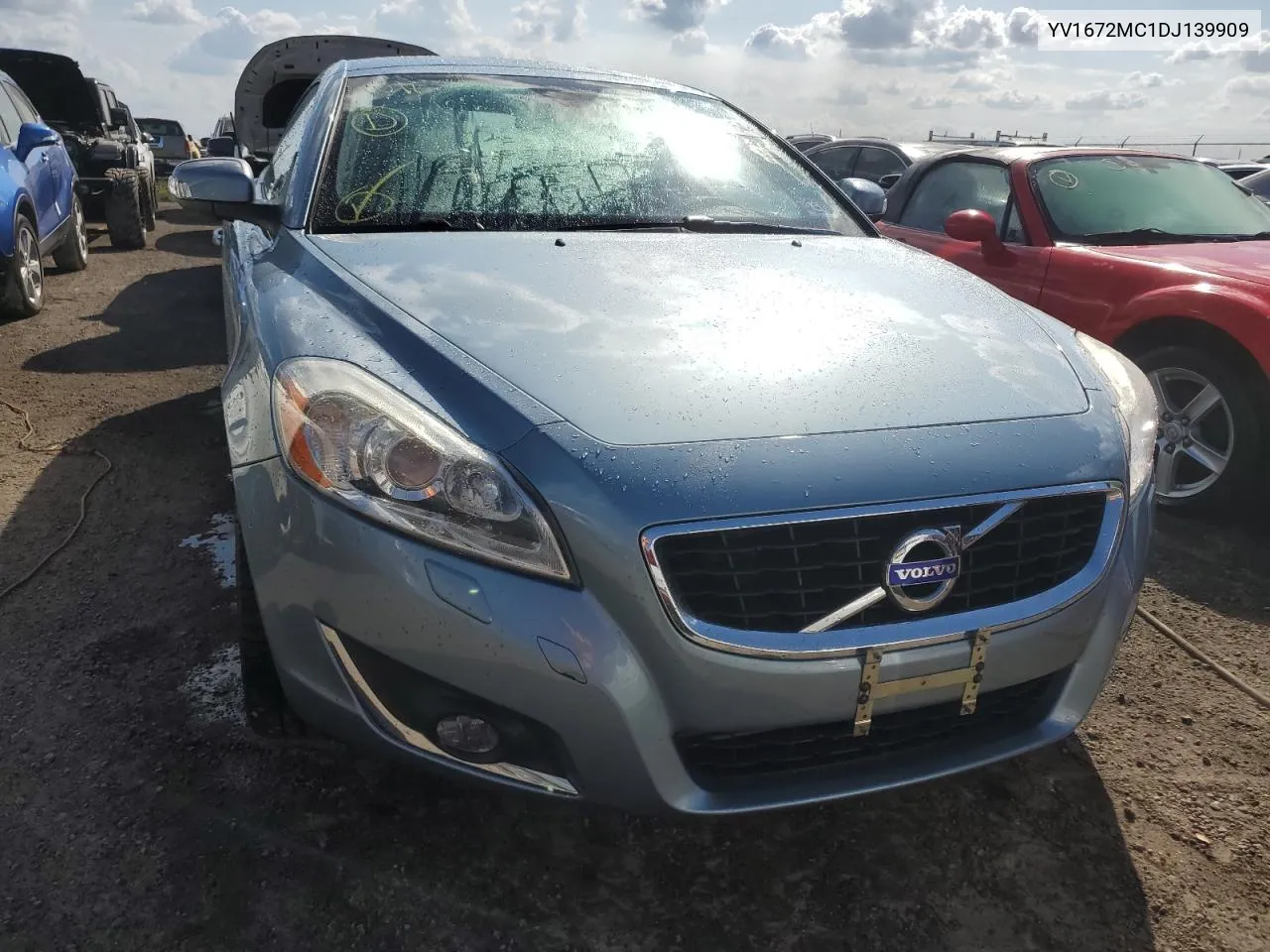 2013 Volvo C70 T5 VIN: YV1672MC1DJ139909 Lot: 78364264