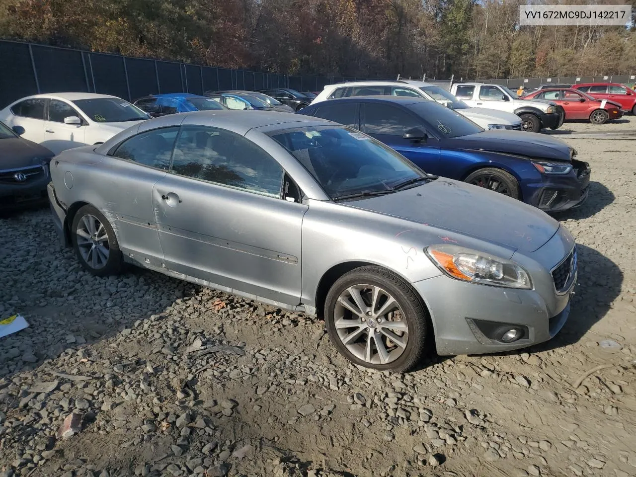 2013 Volvo C70 T5 VIN: YV1672MC9DJ142217 Lot: 78999234