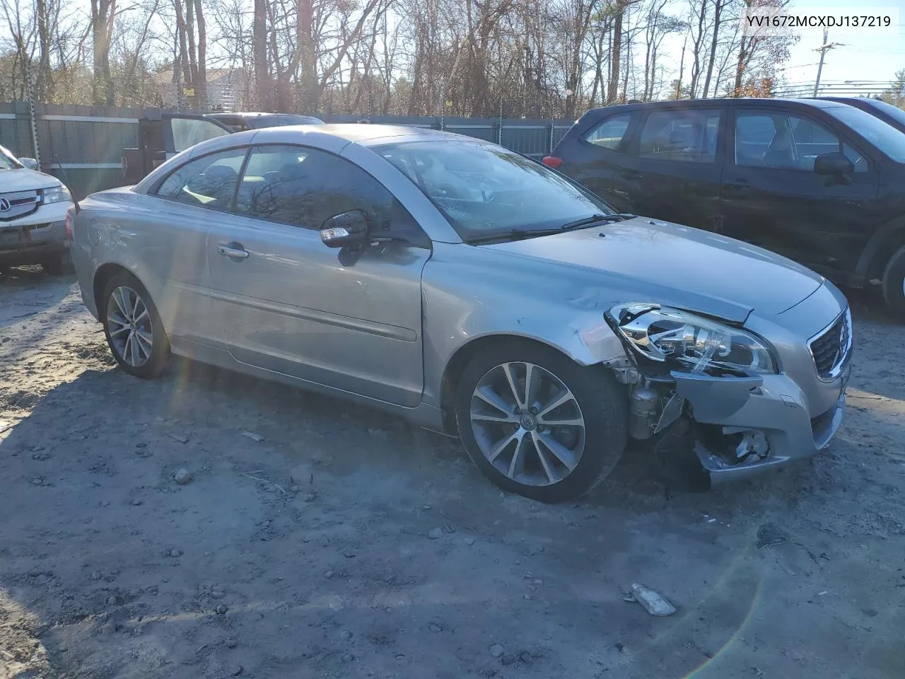 2013 Volvo C70 T5 VIN: YV1672MCXDJ137219 Lot: 80204394