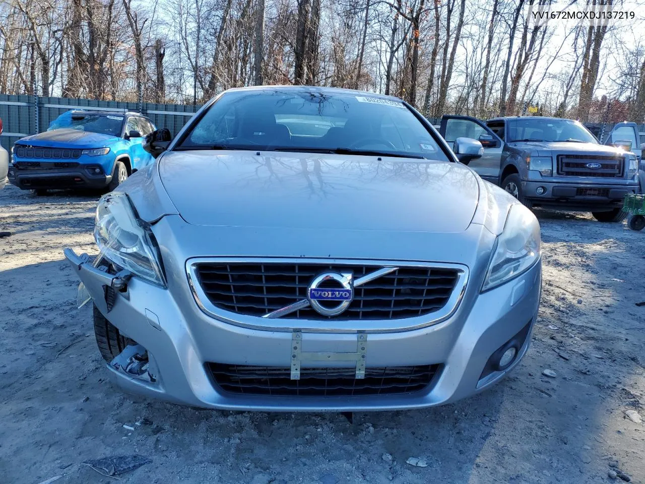 2013 Volvo C70 T5 VIN: YV1672MCXDJ137219 Lot: 80204394