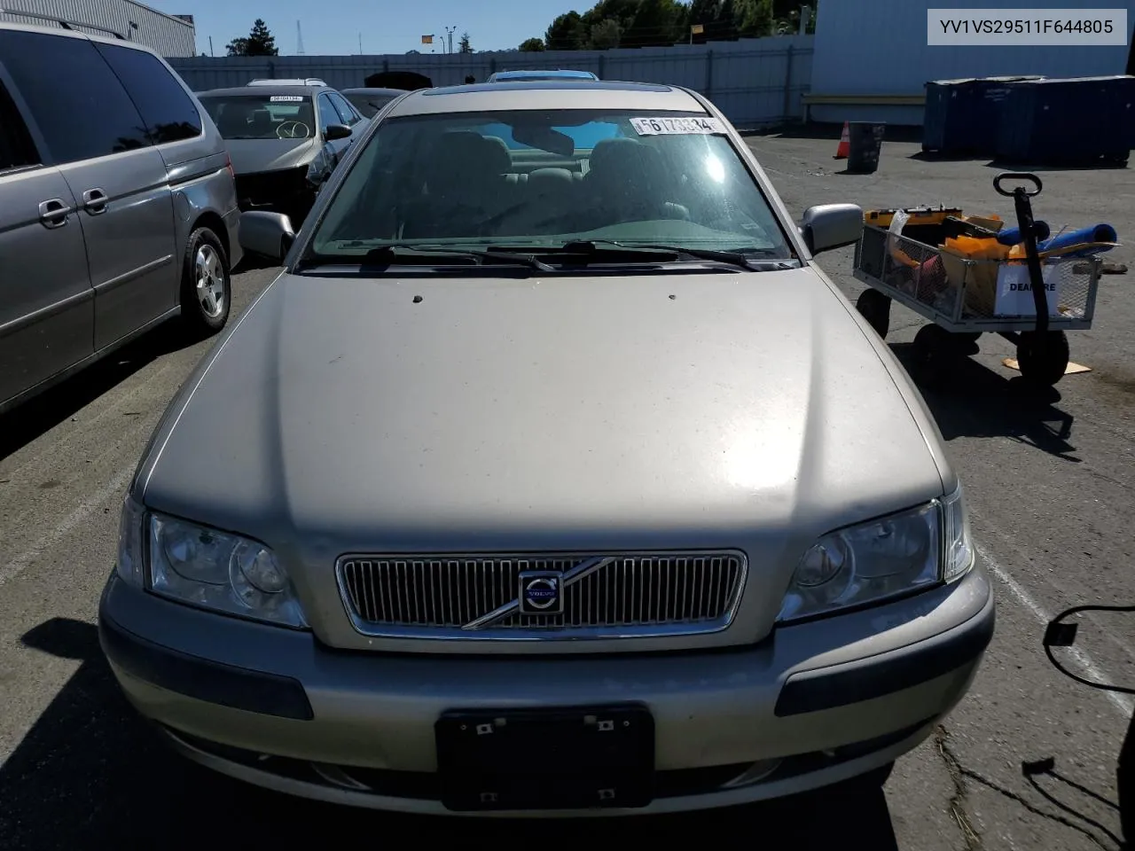 2001 Volvo S40 1.9T VIN: YV1VS29511F644805 Lot: 56173334