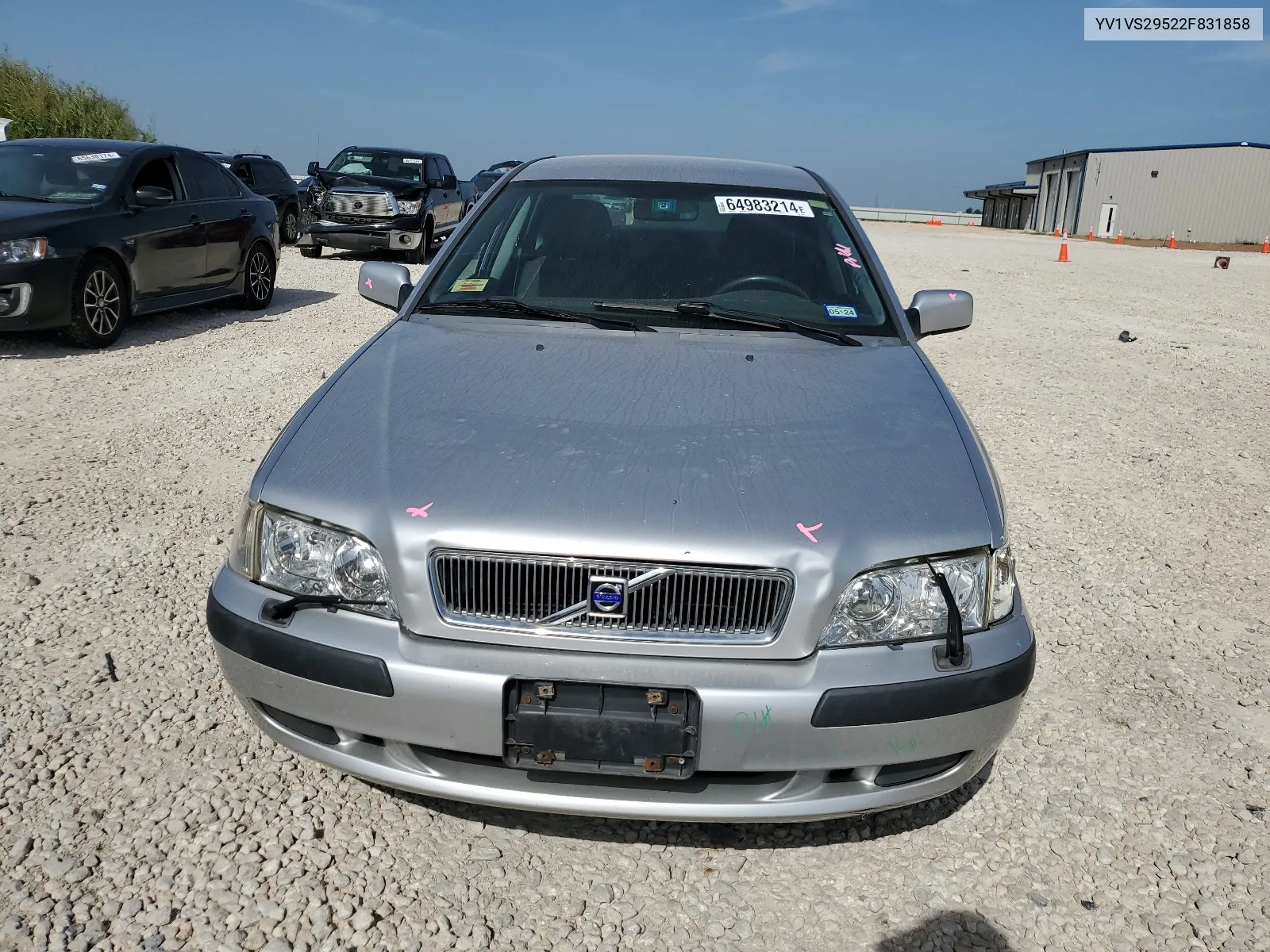 2002 Volvo S40 1.9T VIN: YV1VS29522F831858 Lot: 64983214