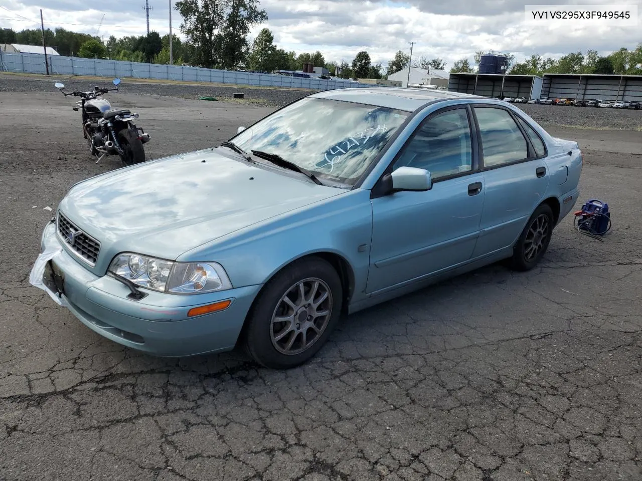 2003 Volvo S40 1.9T VIN: YV1VS295X3F949545 Lot: 56421374