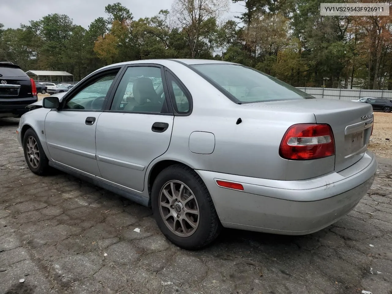 2003 Volvo S40 1.9T VIN: YV1VS29543F926911 Lot: 79765844