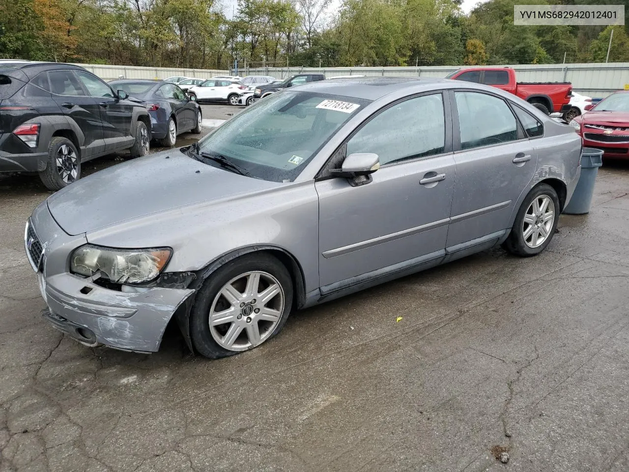 2004 Volvo S40 T5 VIN: YV1MS682942012401 Lot: 72718134