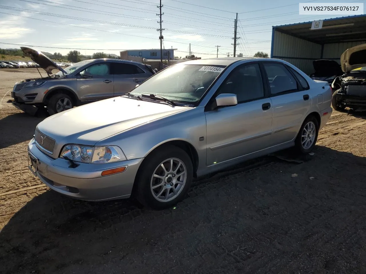 2004 Volvo S40 1.9T VIN: YV1VS27534F076127 Lot: 74114154