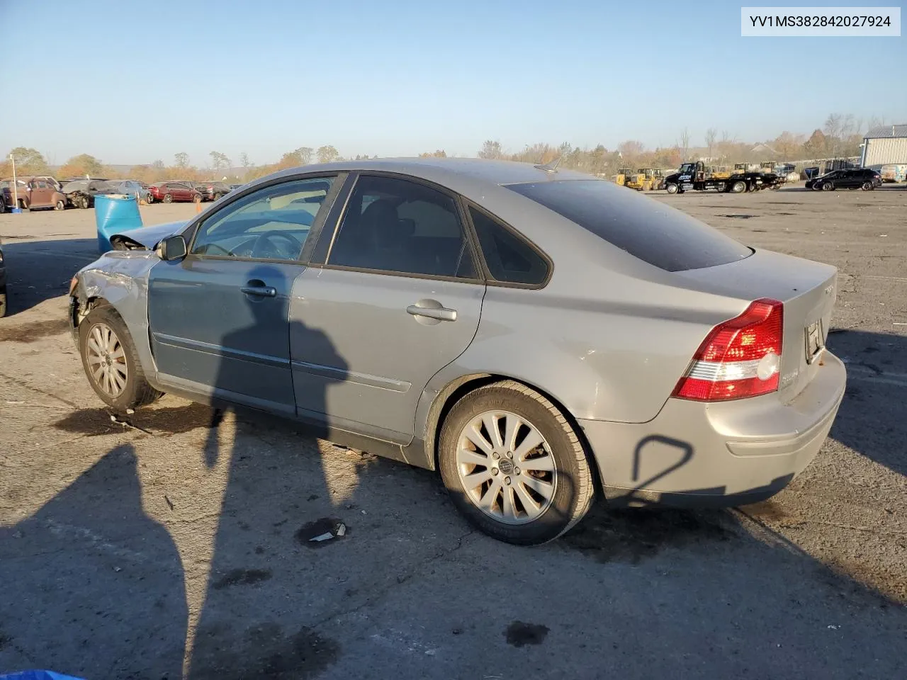 2004 Volvo S40 2.4I VIN: YV1MS382842027924 Lot: 76906294