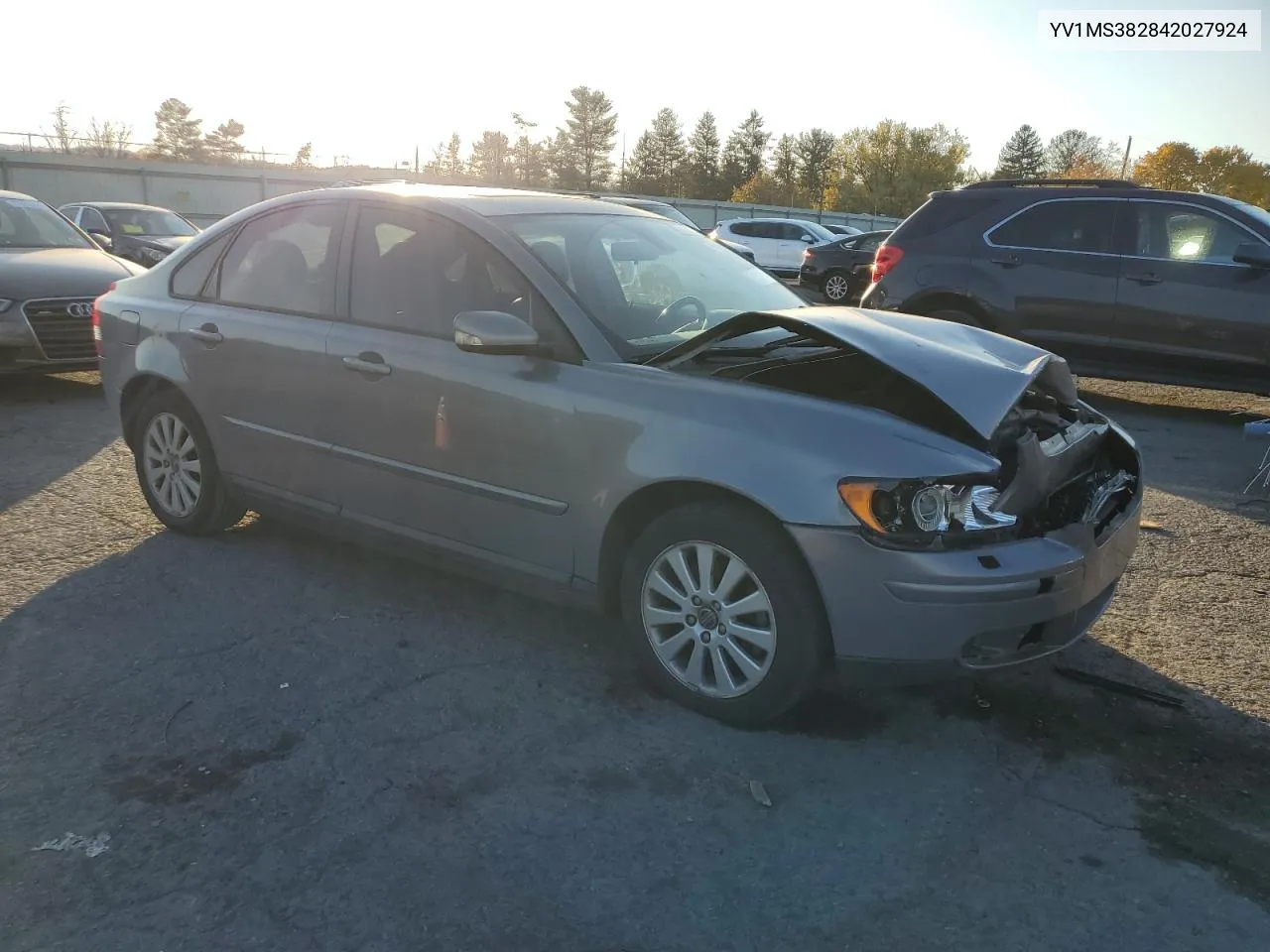 2004 Volvo S40 2.4I VIN: YV1MS382842027924 Lot: 76906294