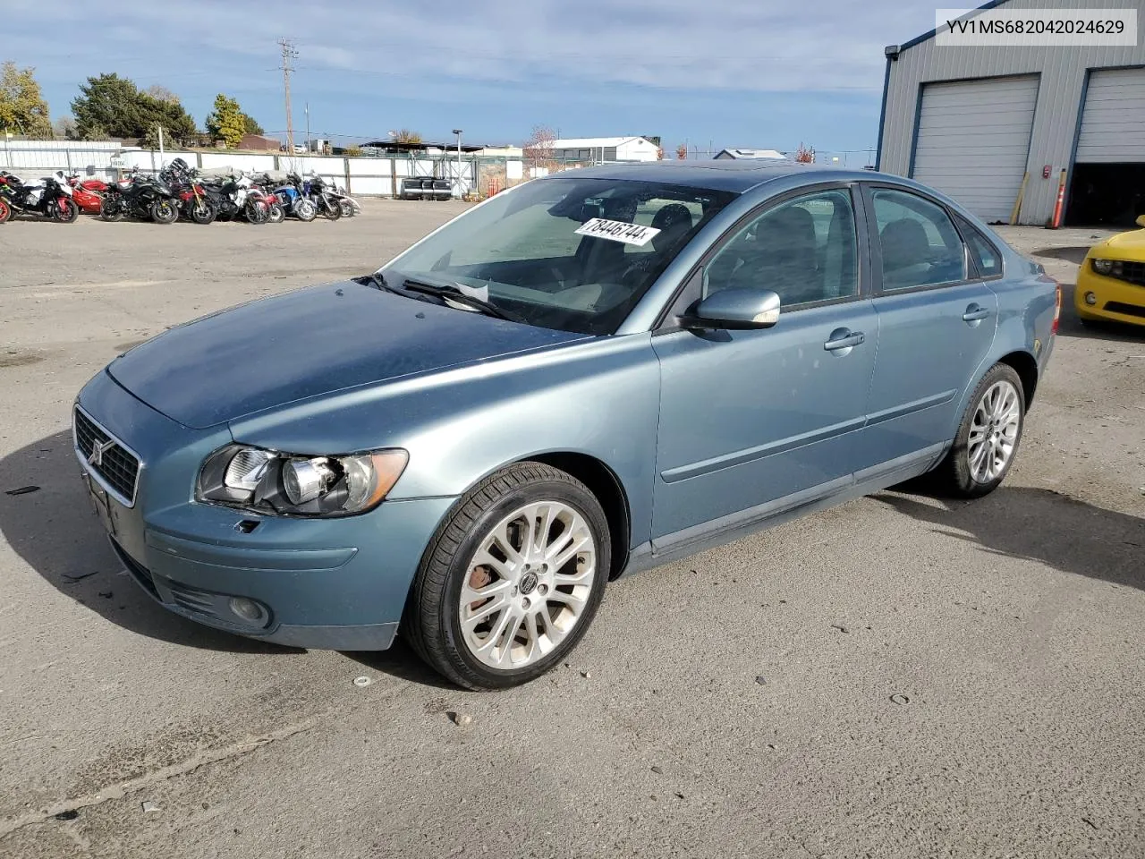 2004 Volvo S40 T5 VIN: YV1MS682042024629 Lot: 78446744