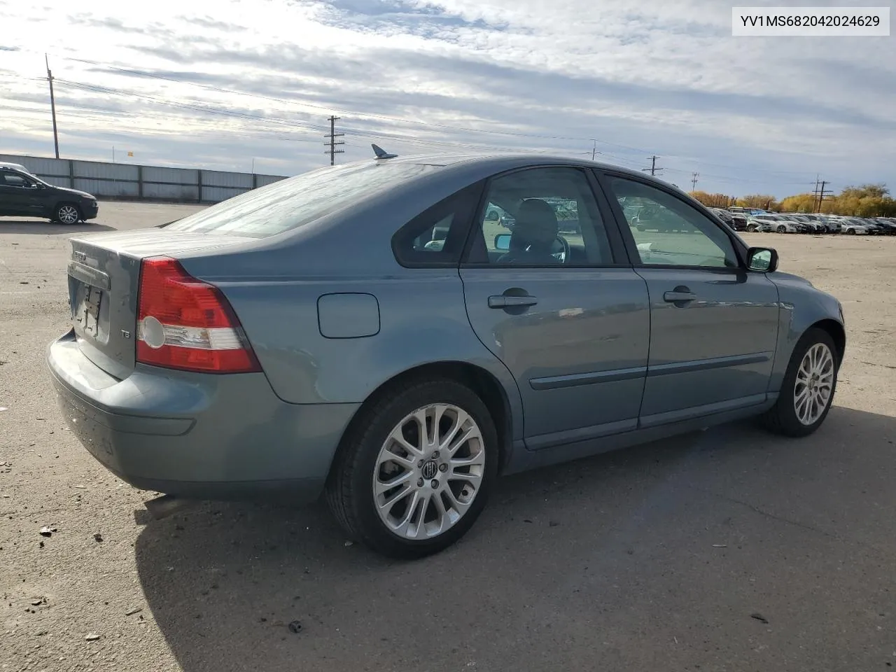 2004 Volvo S40 T5 VIN: YV1MS682042024629 Lot: 78446744