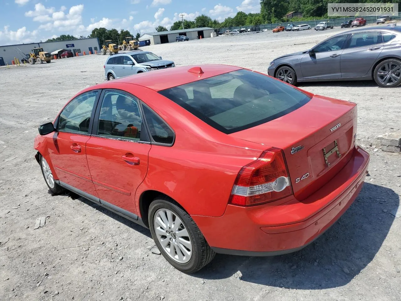 2005 Volvo S40 2.4I VIN: YV1MS382452091931 Lot: 61249004