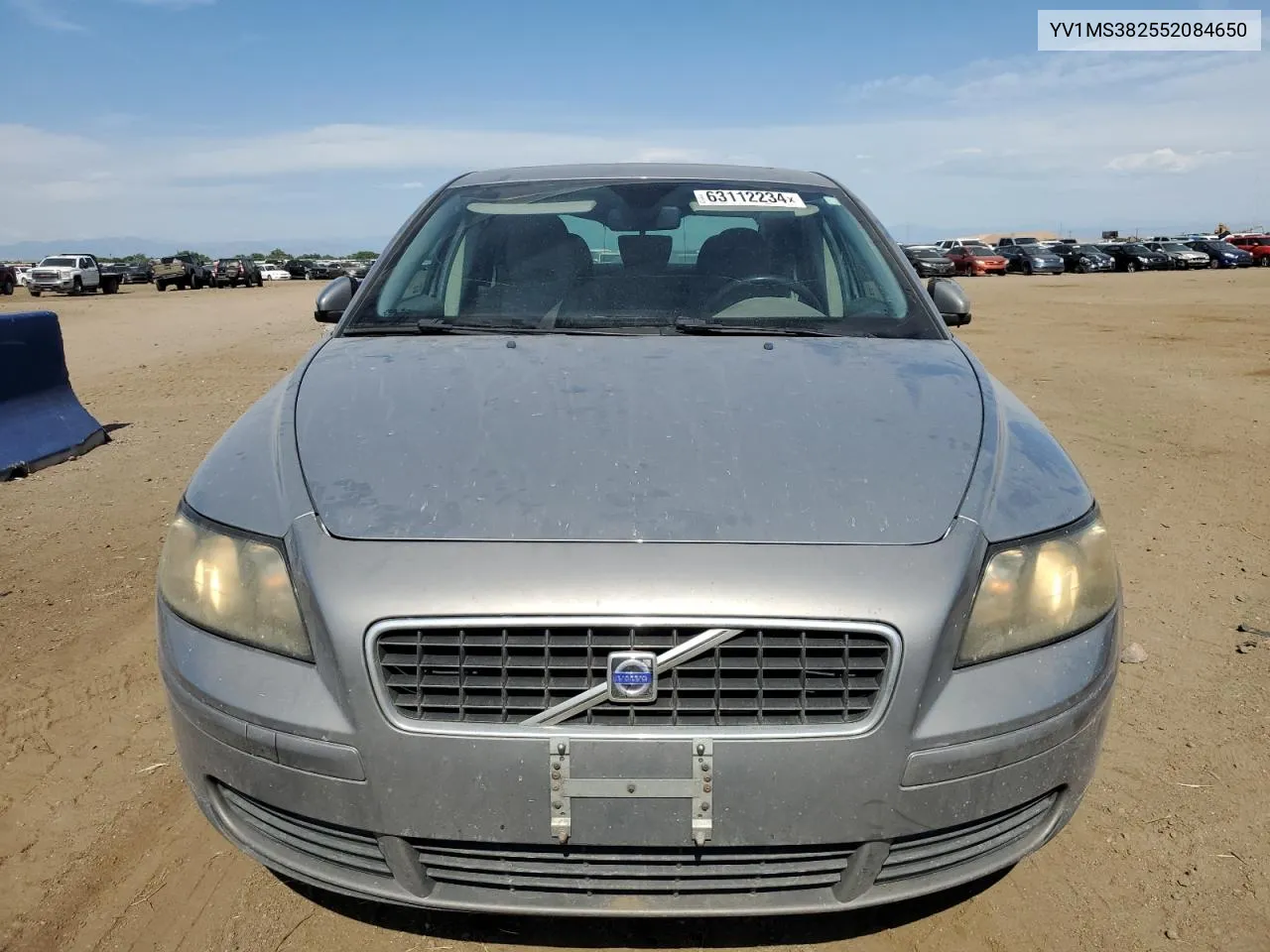 2005 Volvo S40 2.4I VIN: YV1MS382552084650 Lot: 63112234