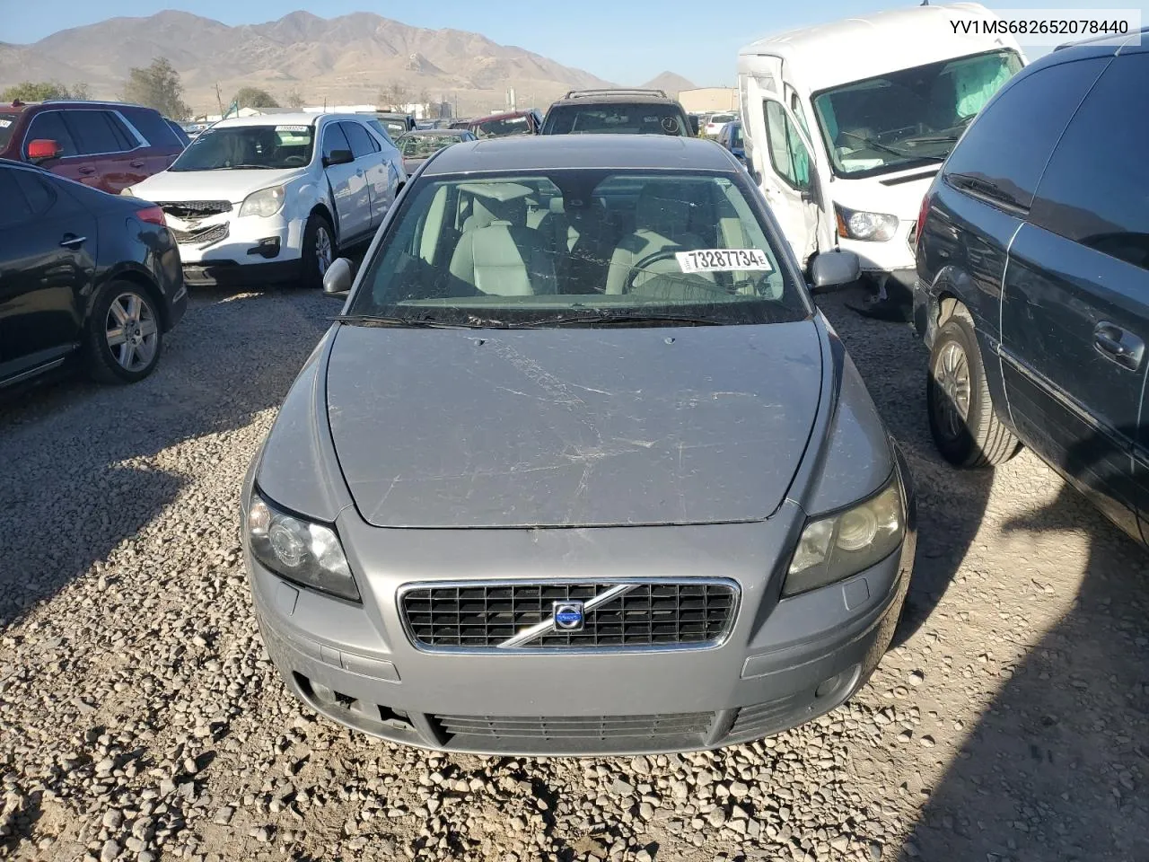 2005 Volvo S40 T5 VIN: YV1MS682652078440 Lot: 73287734