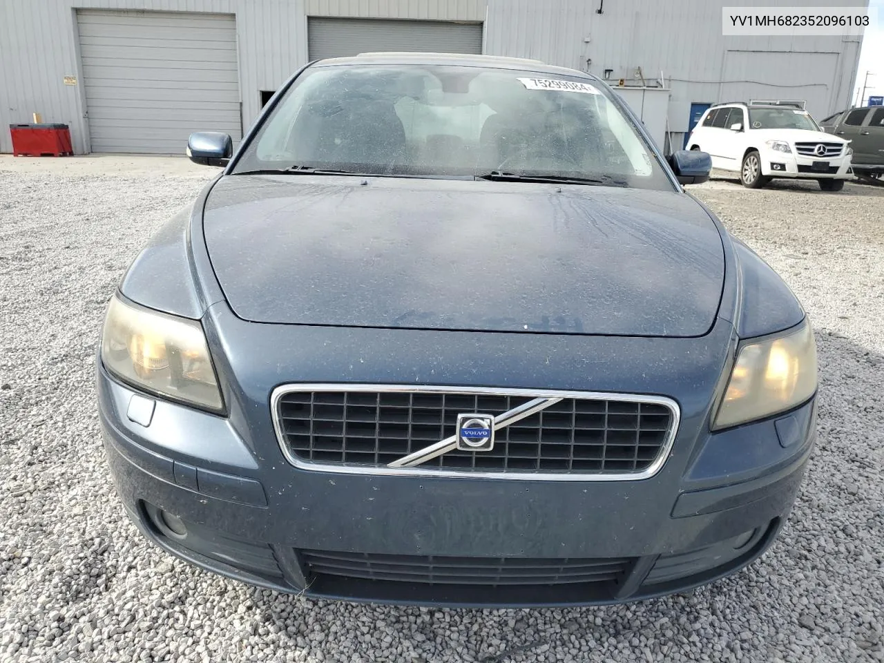 2005 Volvo S40 T5 VIN: YV1MH682352096103 Lot: 75299084