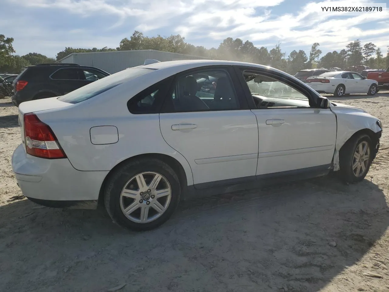 2006 Volvo S40 2.4I VIN: YV1MS382X62189718 Lot: 74071354