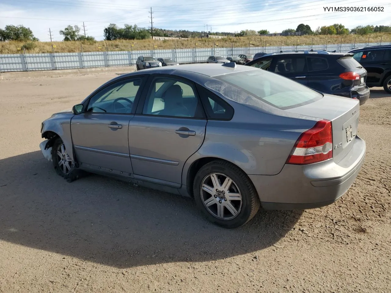 2006 Volvo S40 2.4I VIN: YV1MS390362166052 Lot: 75939124