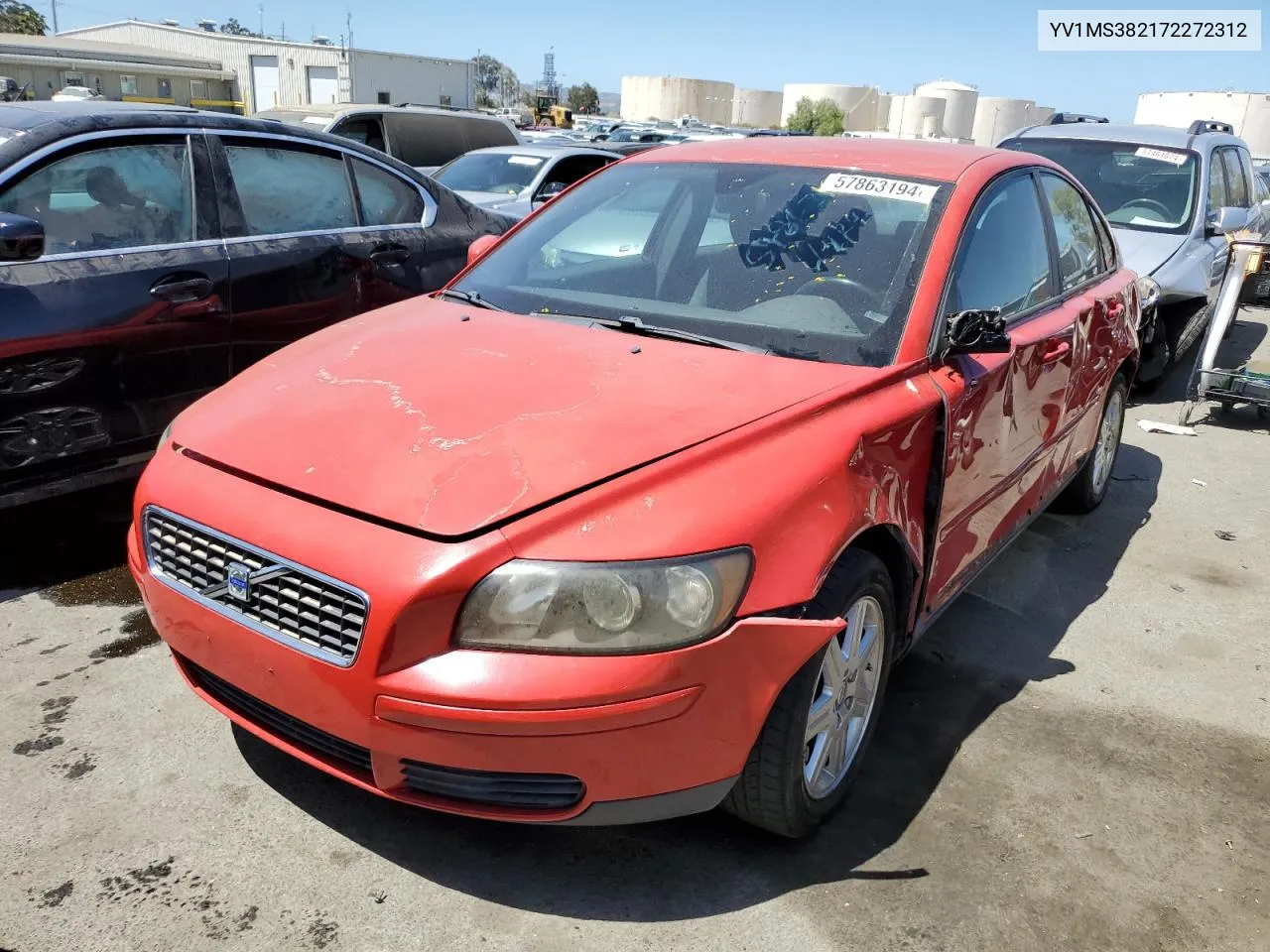 YV1MS382172272312 2007 Volvo S40 2.4I