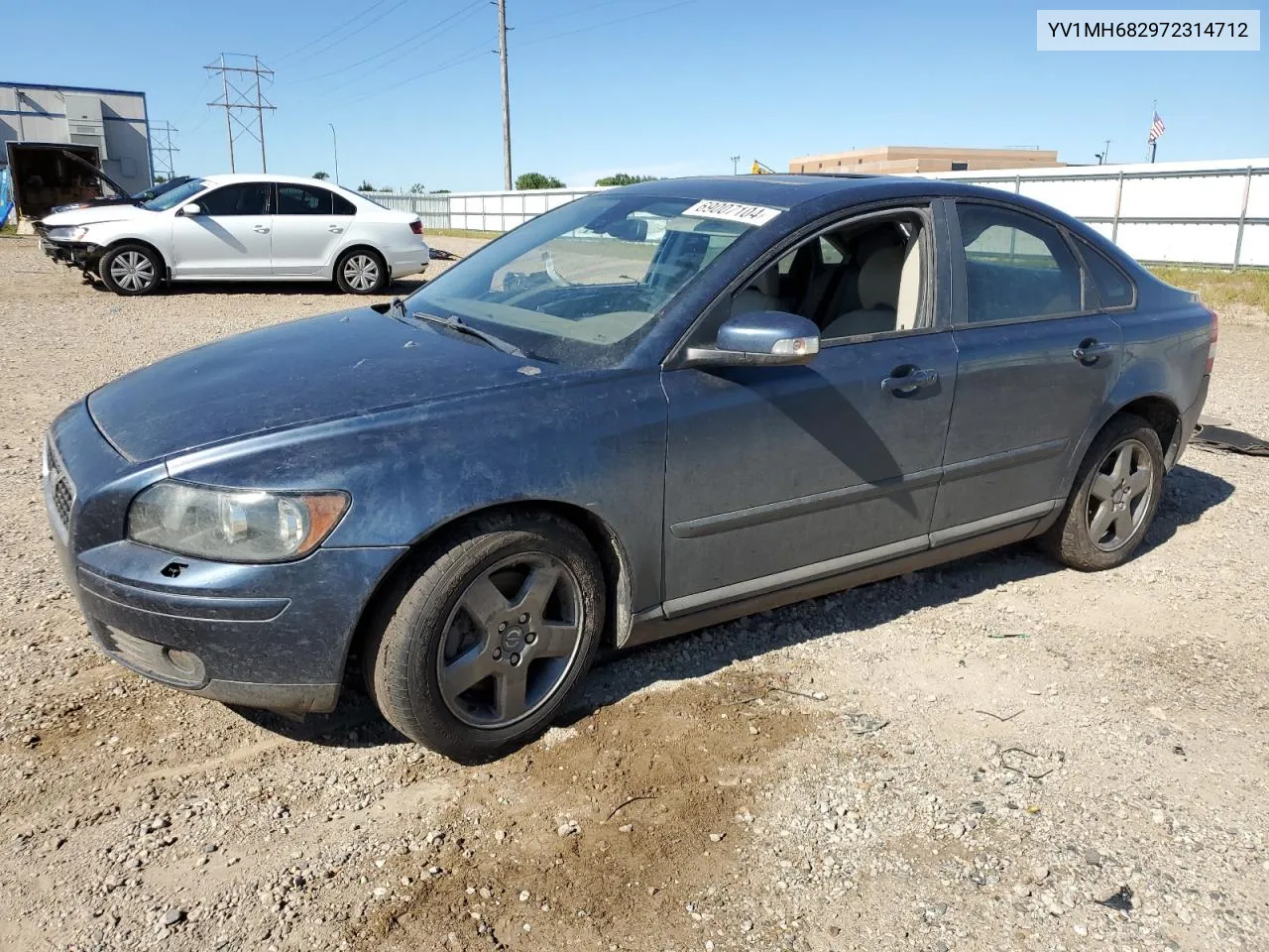 2007 Volvo S40 T5 VIN: YV1MH682972314712 Lot: 69007104