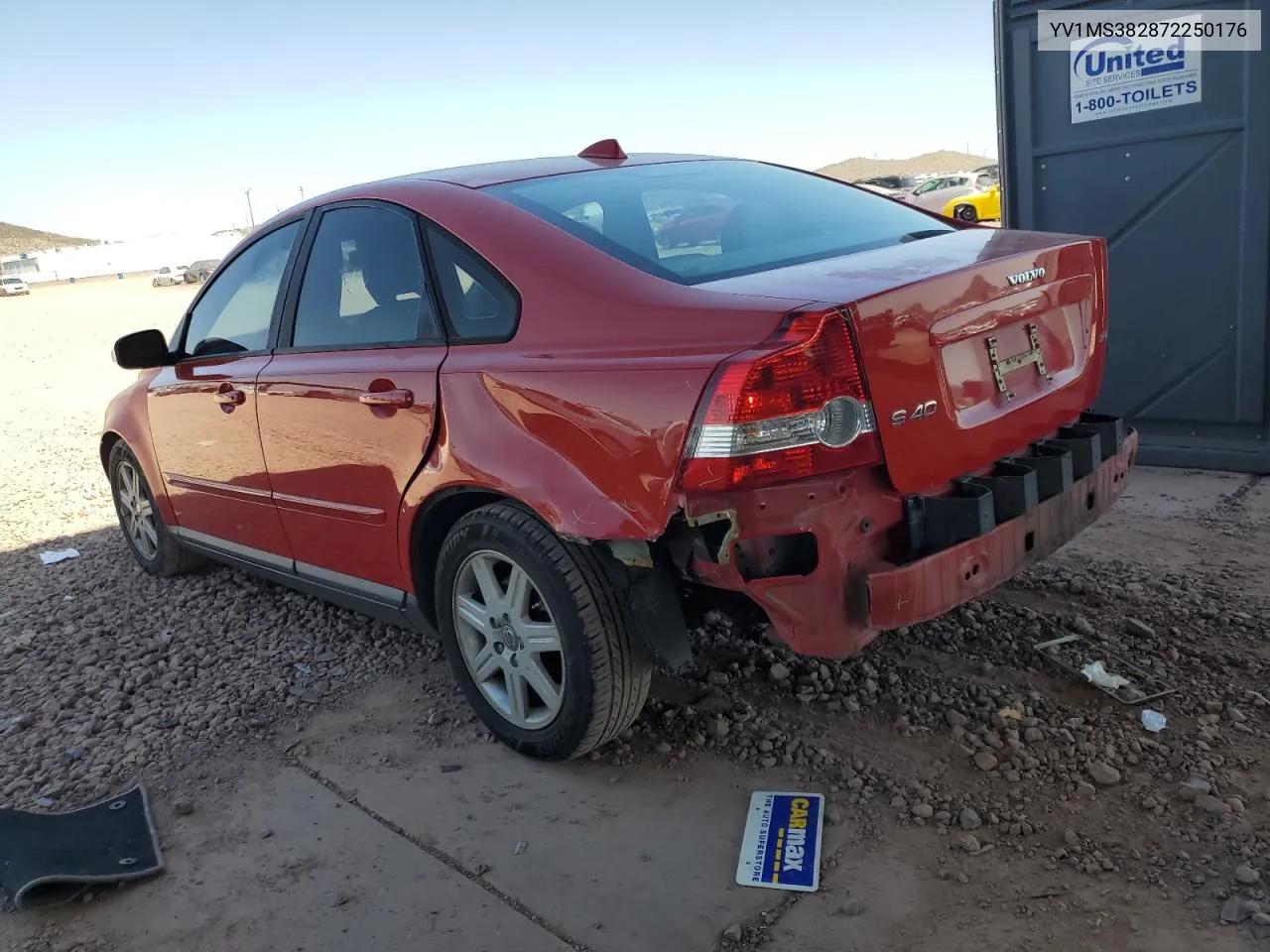 YV1MS382872250176 2007 Volvo S40 2.4I