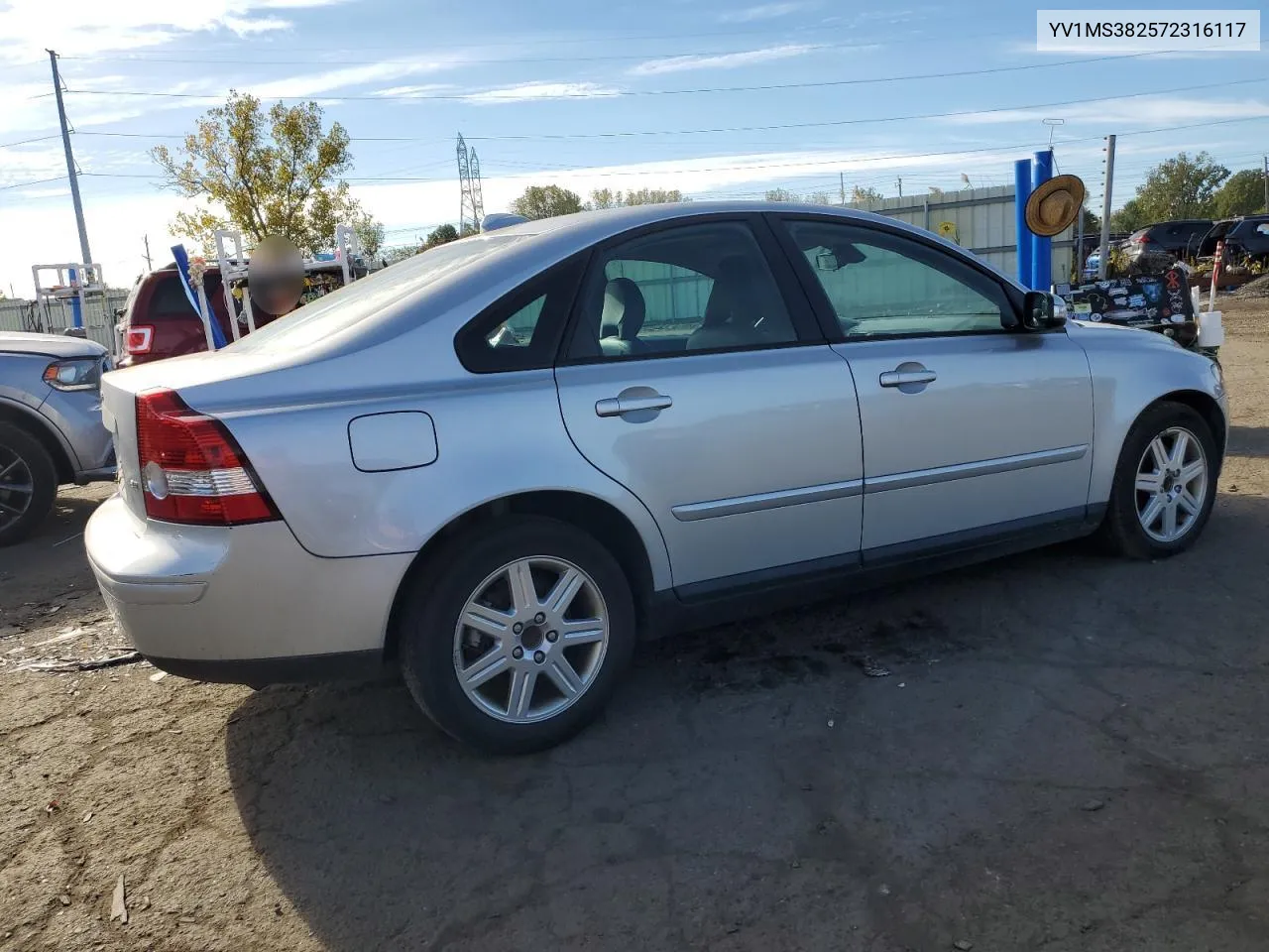 YV1MS382572316117 2007 Volvo S40 2.4I