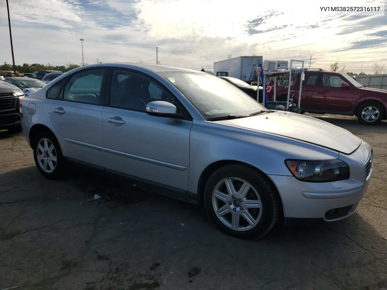 2007 Volvo S40 2.4I VIN: YV1MS382572316117 Lot: 74692464