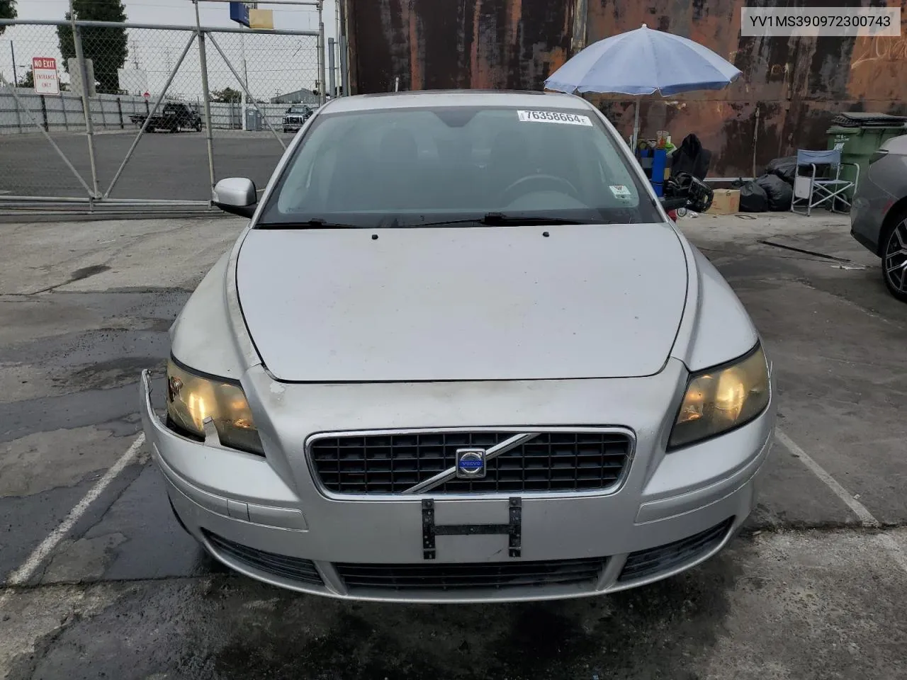 2007 Volvo S40 2.4I VIN: YV1MS390972300743 Lot: 76358664