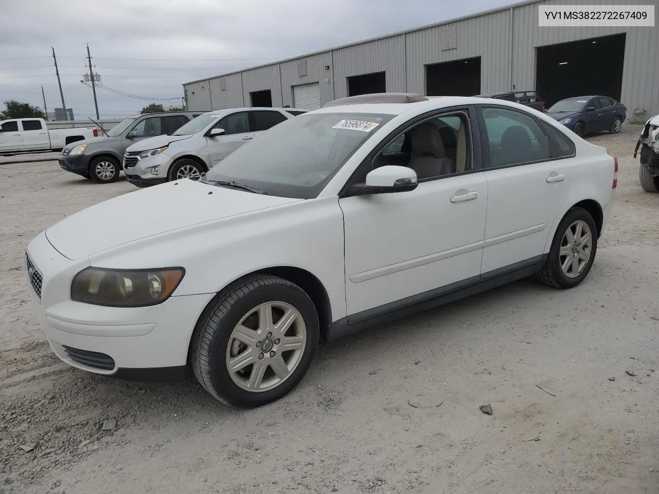 2007 Volvo S40 2.4I VIN: YV1MS382272267409 Lot: 76596874