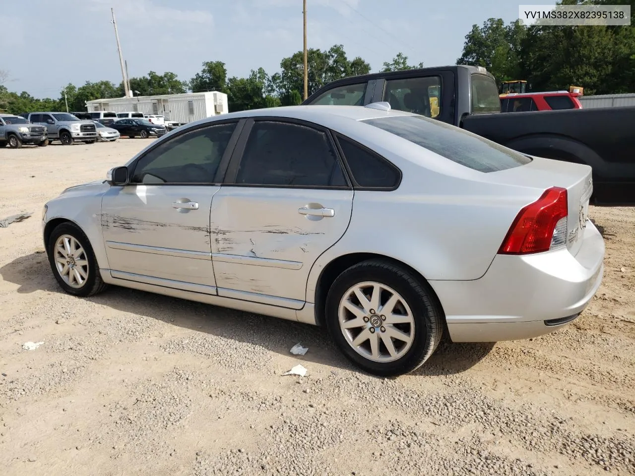 2008 Volvo S40 2.4I VIN: YV1MS382X82395138 Lot: 65777434