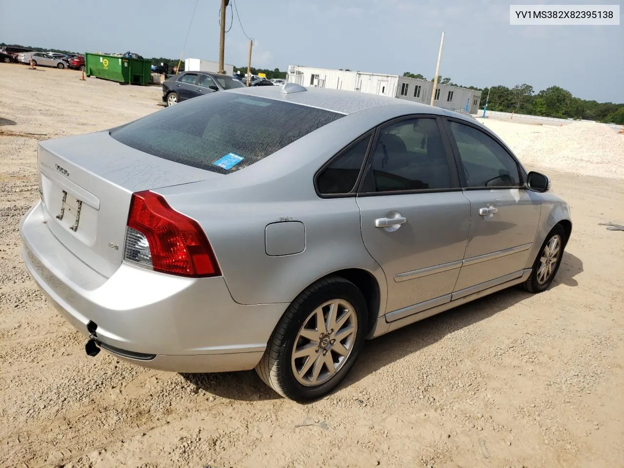 2008 Volvo S40 2.4I VIN: YV1MS382X82395138 Lot: 65777434