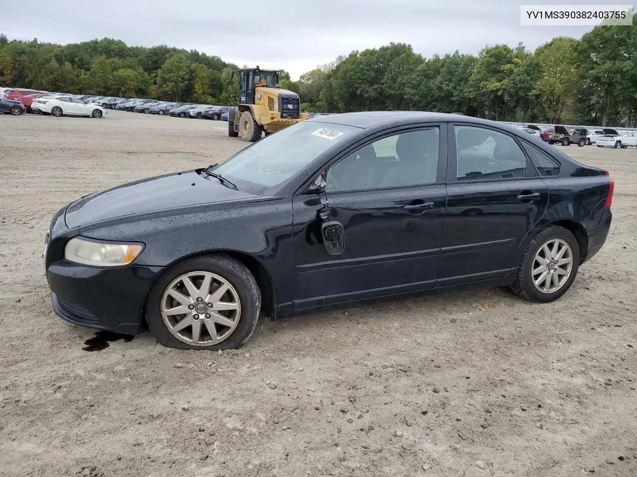 2008 Volvo S40 2.4I VIN: YV1MS390382403755 Lot: 74097804