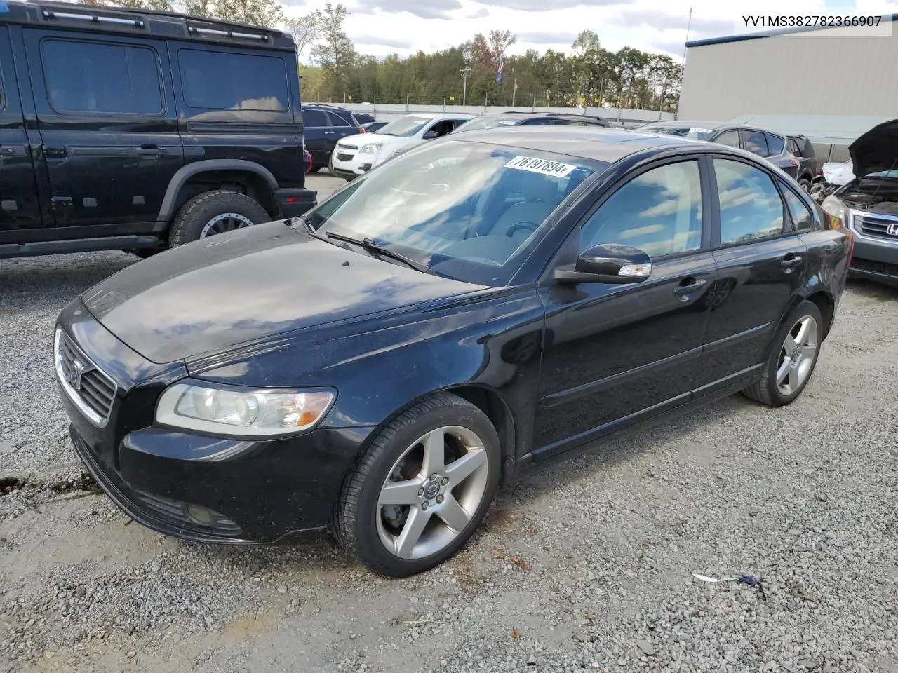 2008 Volvo S40 2.4I VIN: YV1MS382782366907 Lot: 76197894