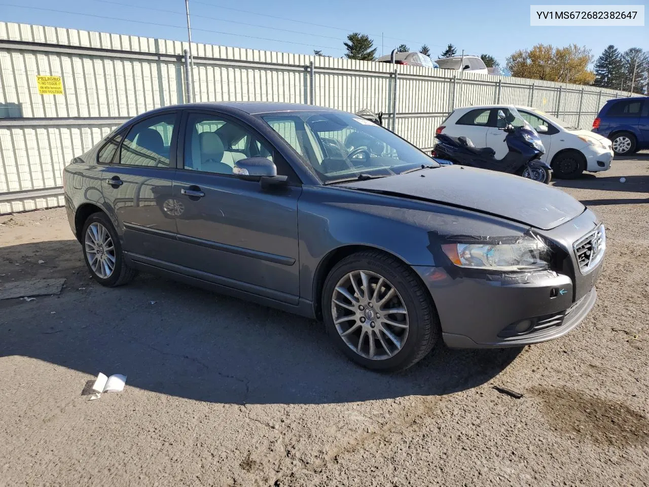 2008 Volvo S40 T5 VIN: YV1MS672682382647 Lot: 76993804