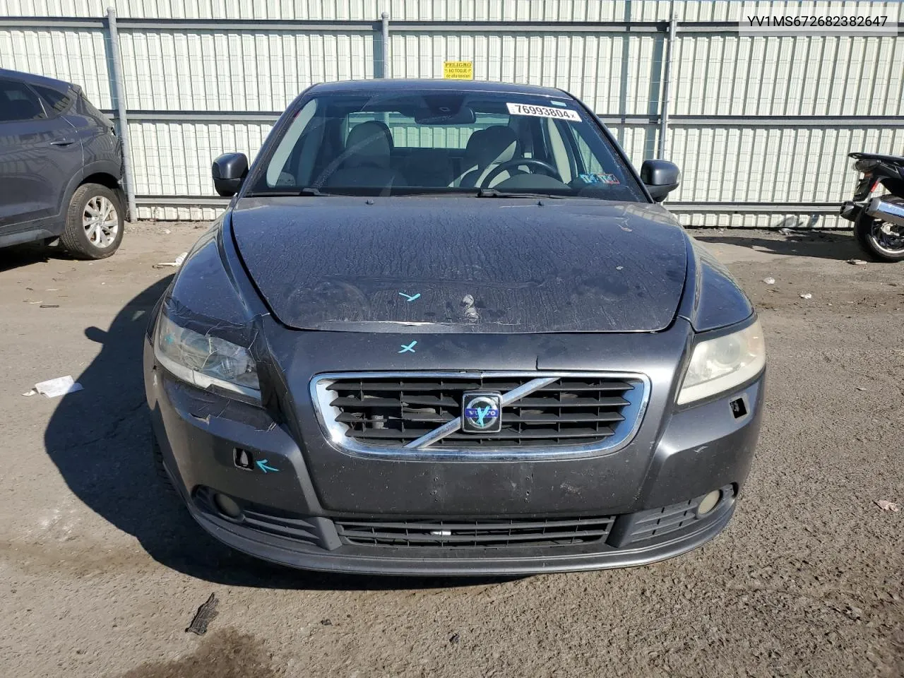 2008 Volvo S40 T5 VIN: YV1MS672682382647 Lot: 76993804