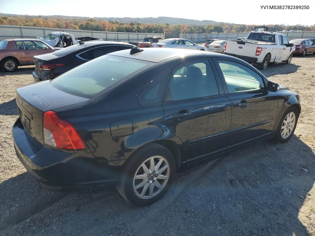 2008 Volvo S40 2.4I VIN: YV1MS382782389250 Lot: 77659994