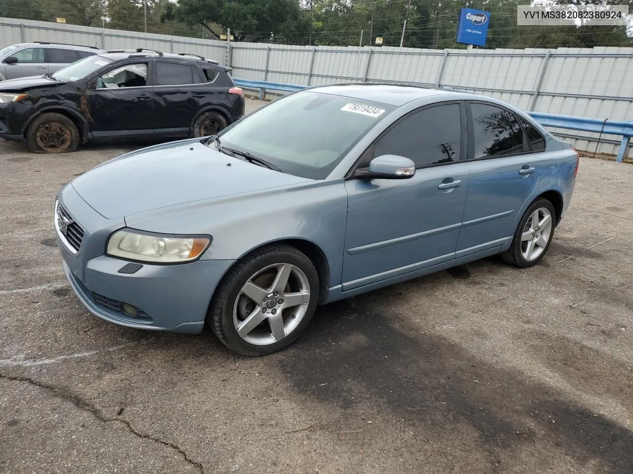 2008 Volvo S40 2.4I VIN: YV1MS382082380924 Lot: 79319434