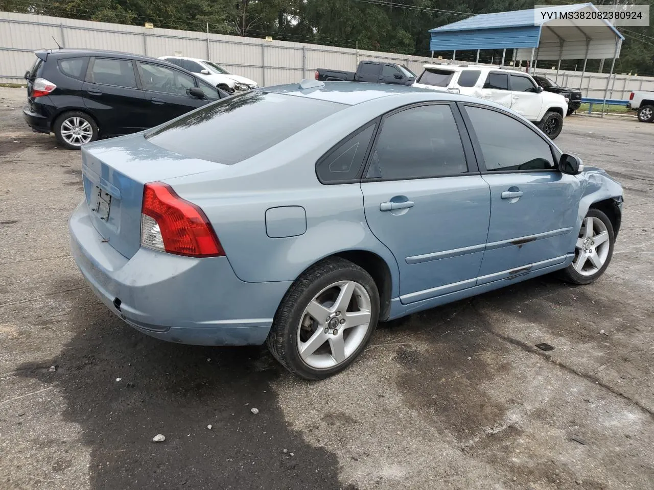 2008 Volvo S40 2.4I VIN: YV1MS382082380924 Lot: 79319434