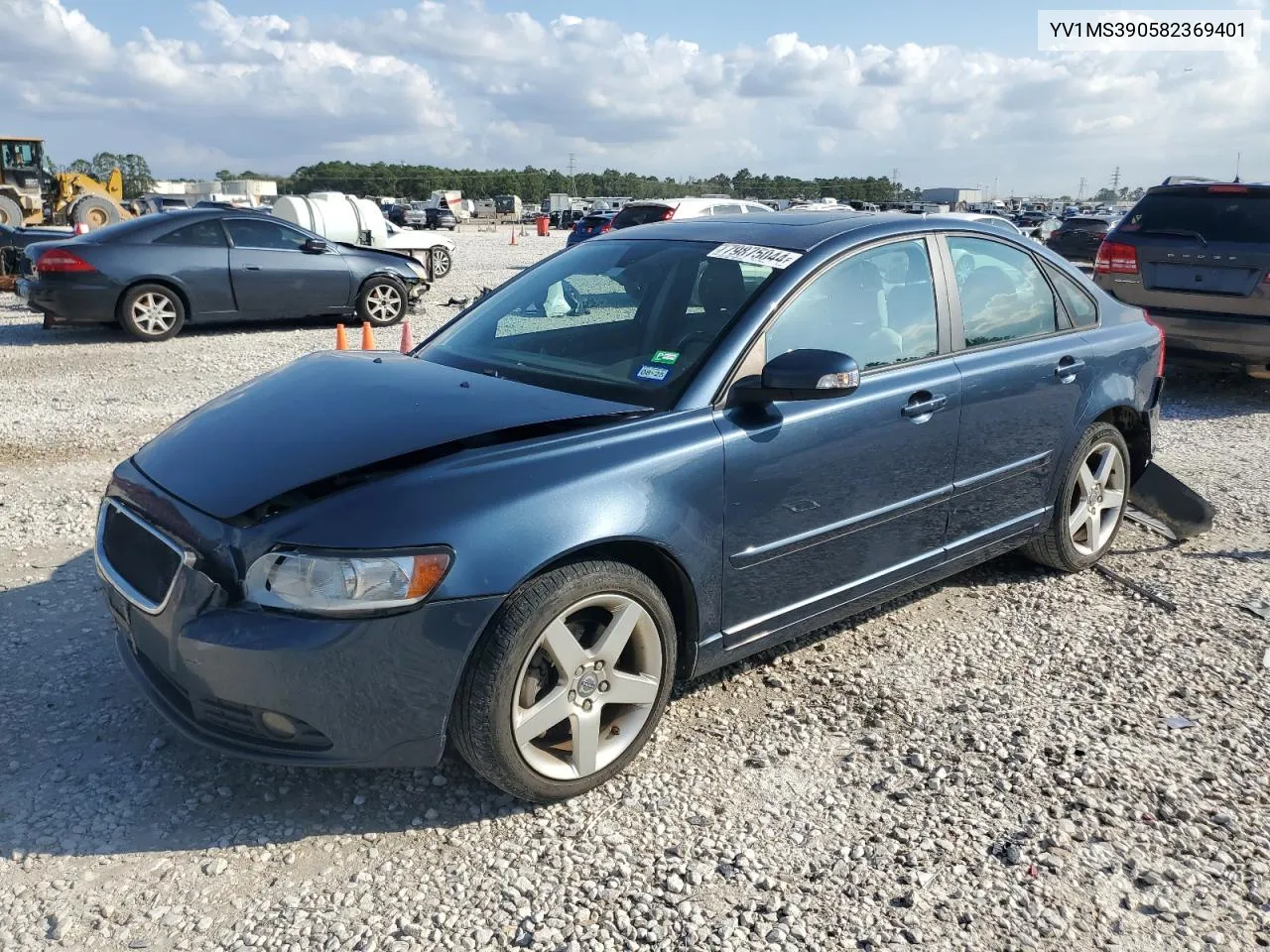 2008 Volvo S40 2.4I VIN: YV1MS390582369401 Lot: 79875044