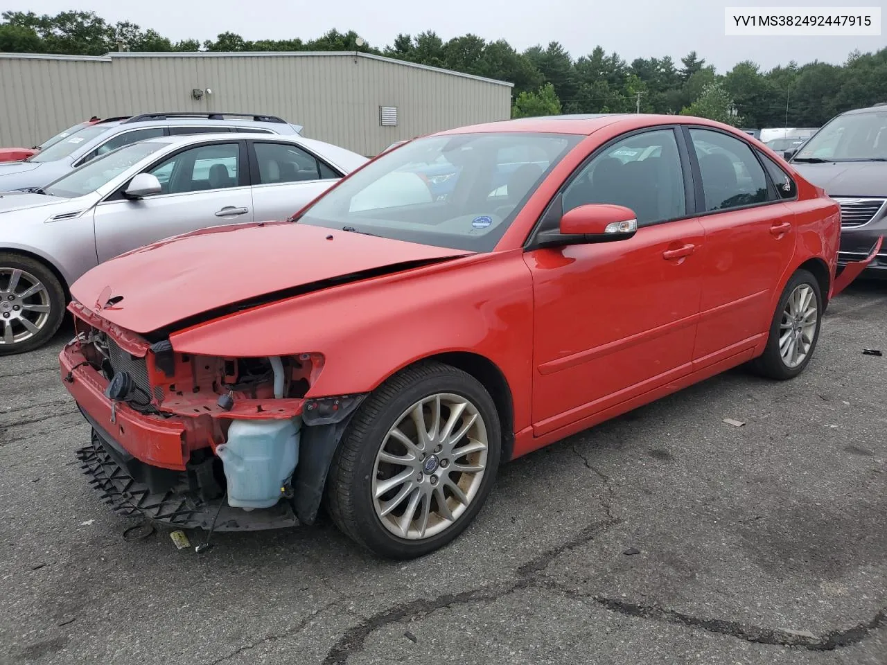 2009 Volvo S40 2.4I VIN: YV1MS382492447915 Lot: 63058264