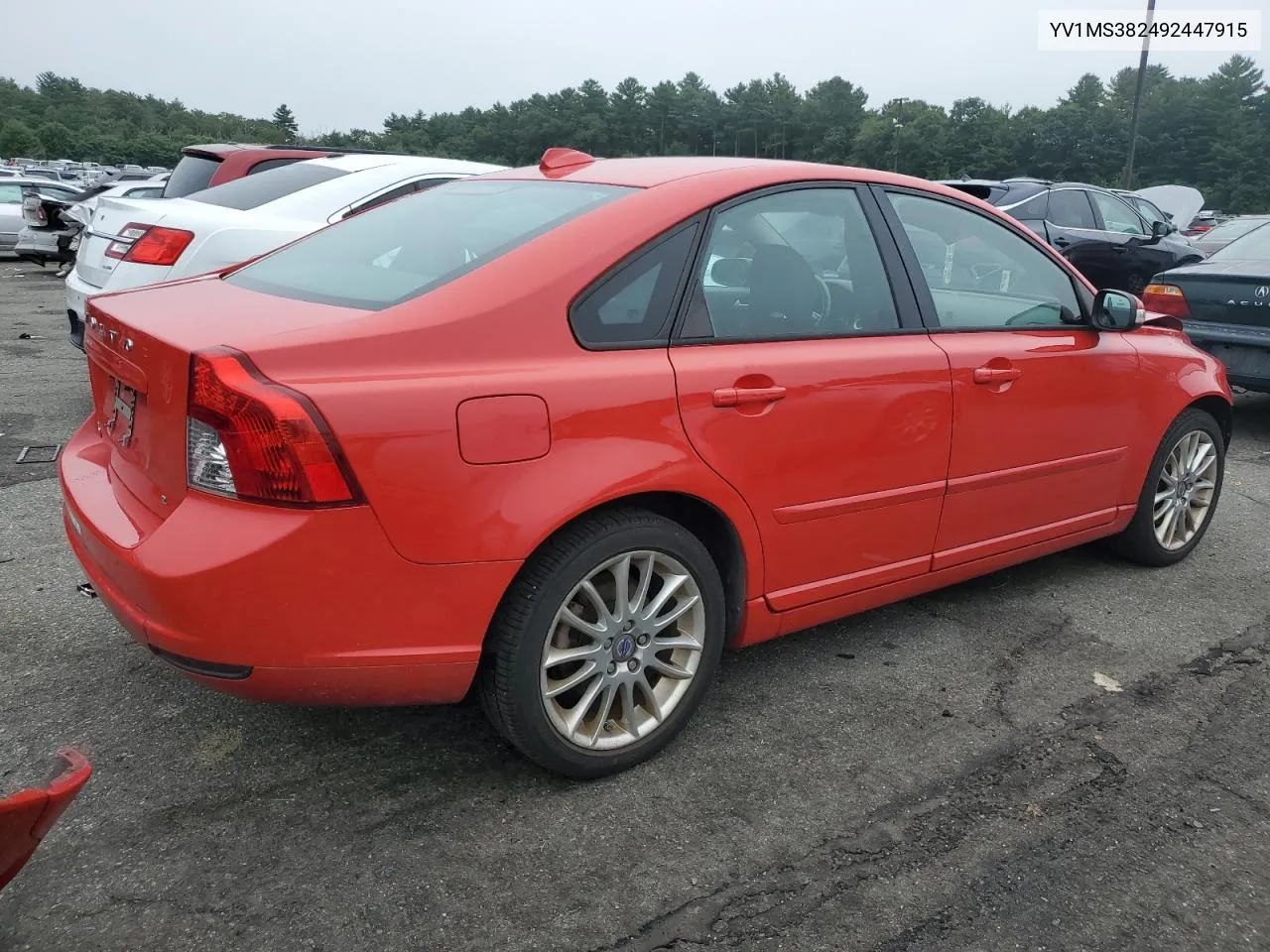 2009 Volvo S40 2.4I VIN: YV1MS382492447915 Lot: 63058264