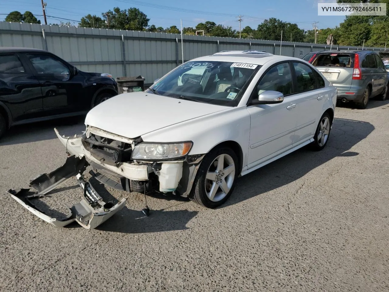 2009 Volvo S40 T5 VIN: YV1MS672792465411 Lot: 74811154