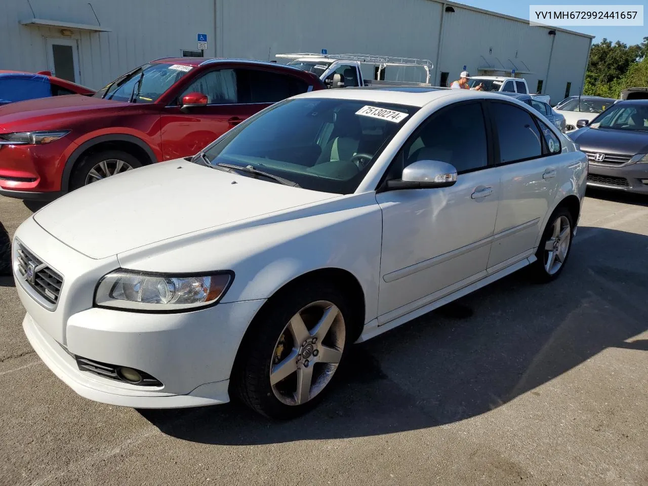 2009 Volvo S40 T5 VIN: YV1MH672992441657 Lot: 75130274